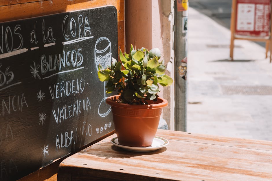 A traditional Catalan menu in a Barcelona restaurant showing tapas dishes