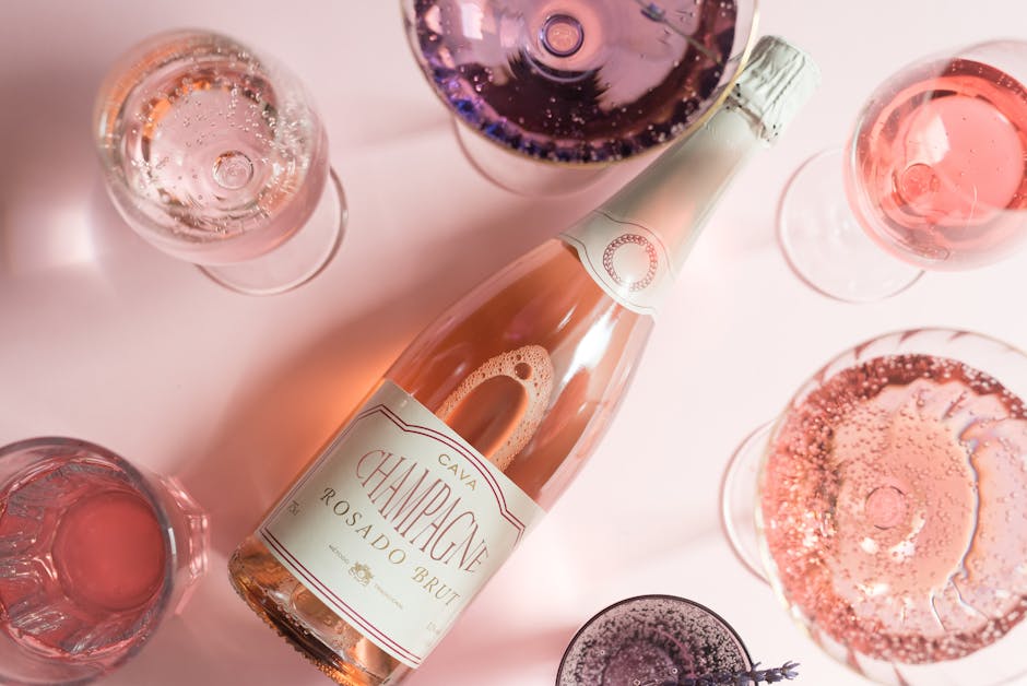 A toast with cava glasses and twelve grapes for Spanish New Year tradition